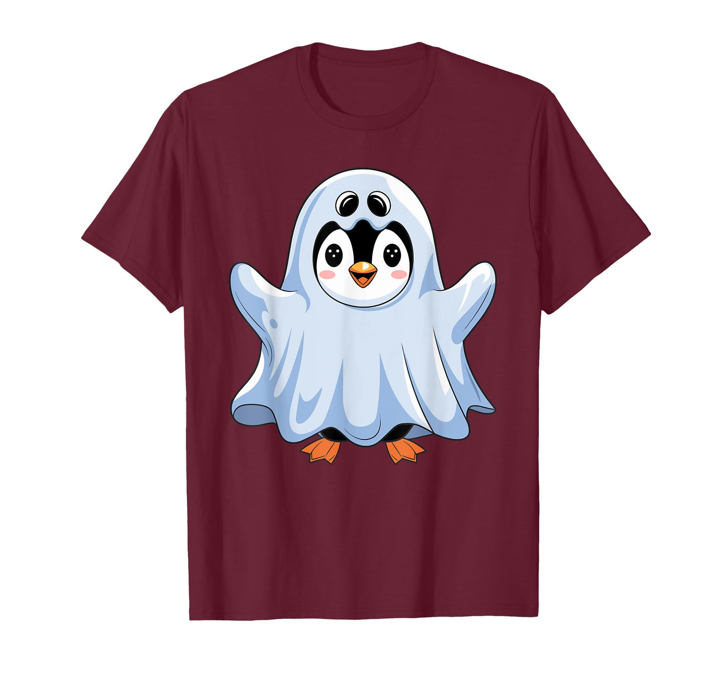 Penguin Halloween Cute Ghost Costume T-Shirt