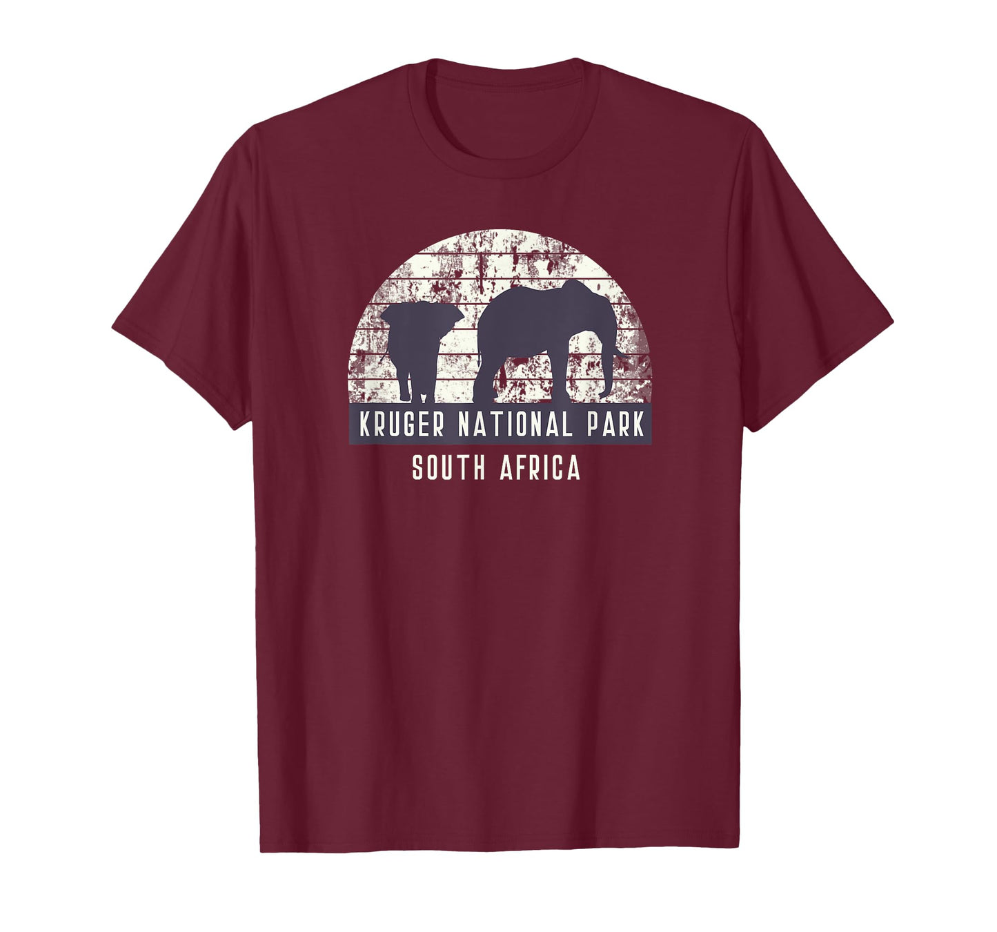 Men's Elephant South African Safari National Park T Shirt T-Shirt