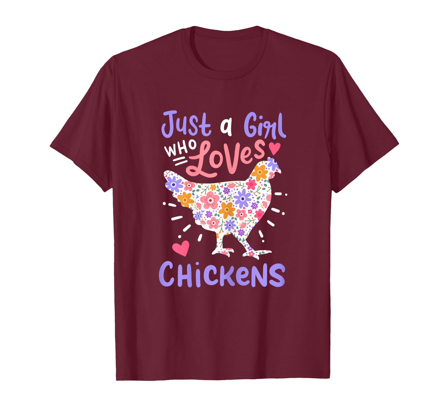 Chicken Hen Love Cute Funny Gift T-Shirt