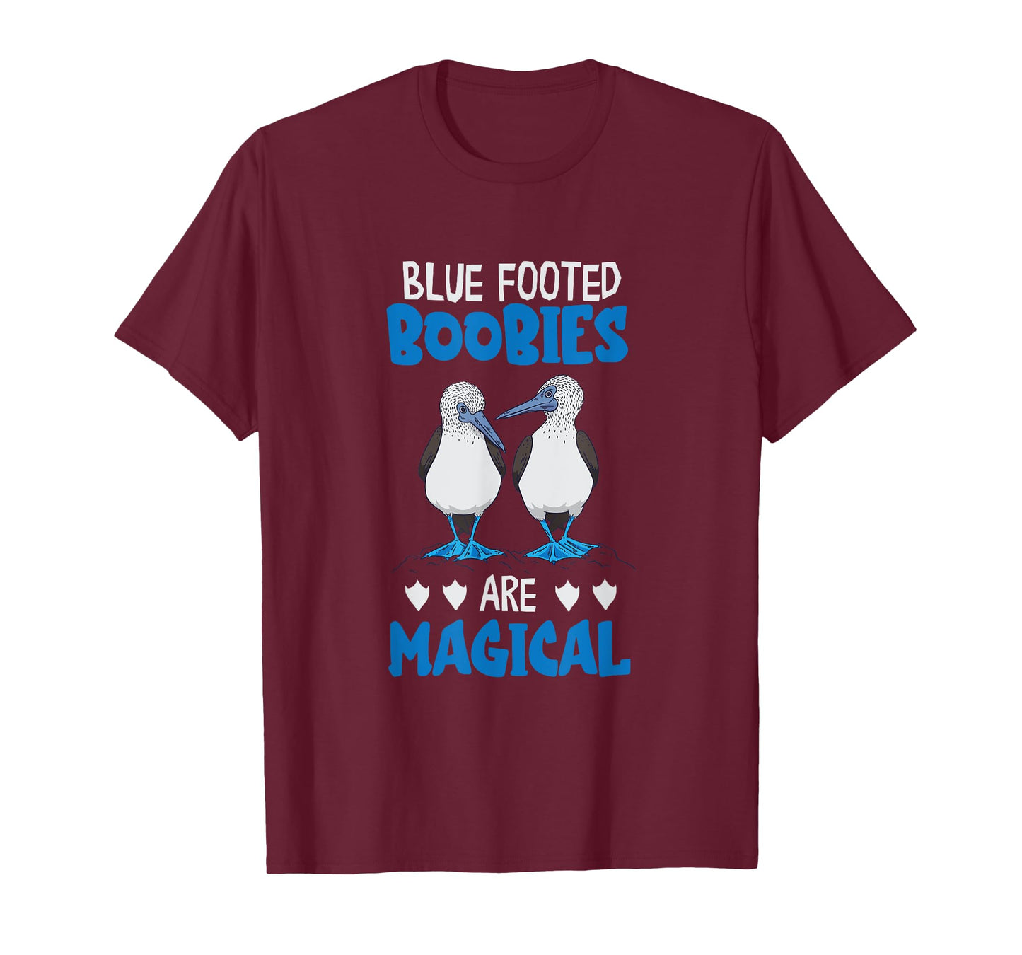 Blue Footed Boobies Magical Seabird Blue Footed Booby T-Shirt