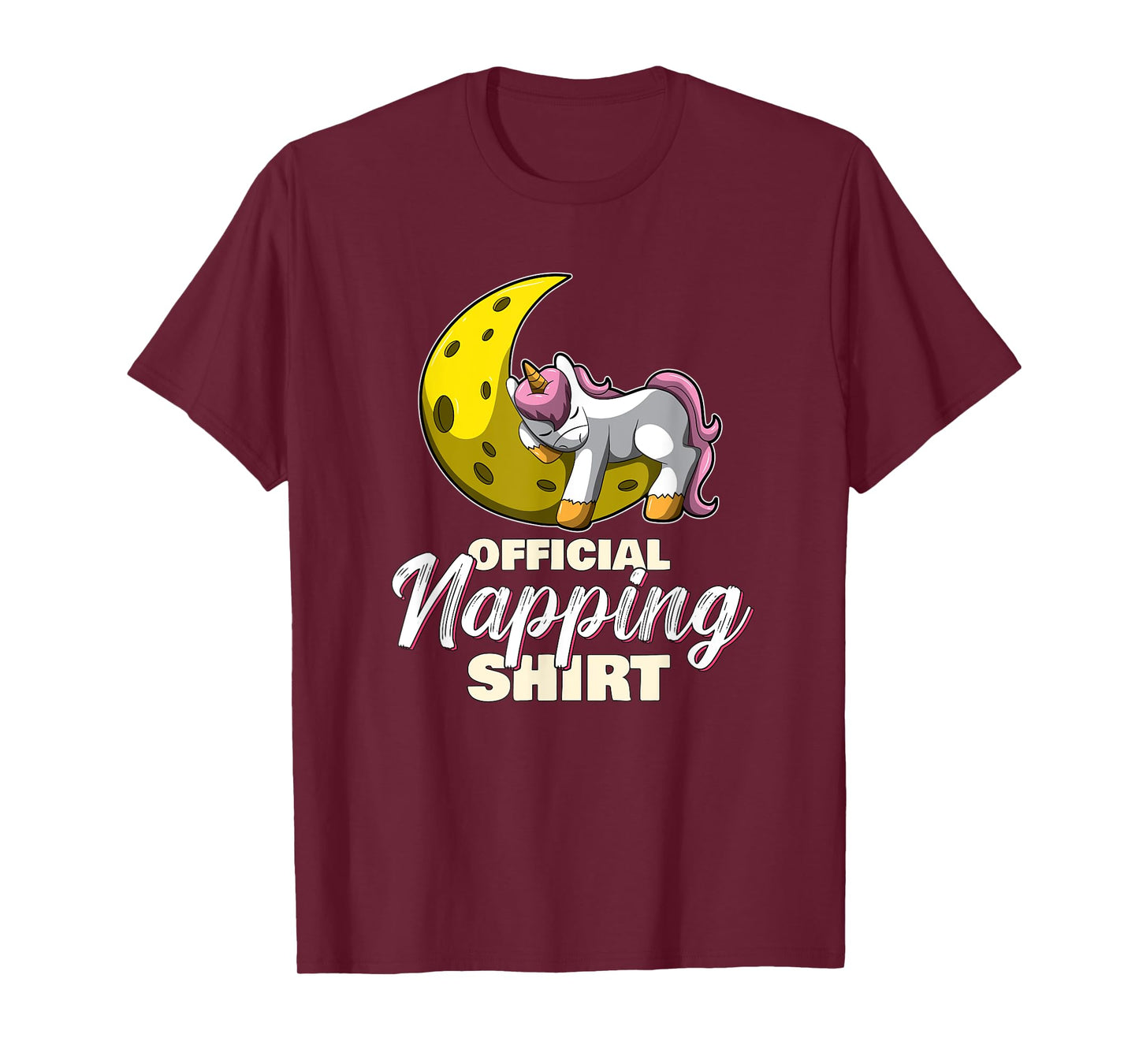 Sleeping Unicorn Nap Time Official Napping T-Shirt