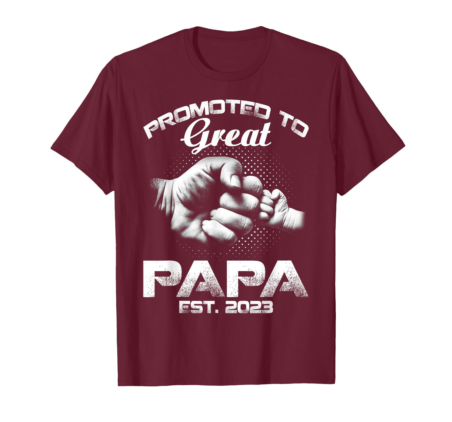 Promoted To Great Papa Est 2023 T-Shirt