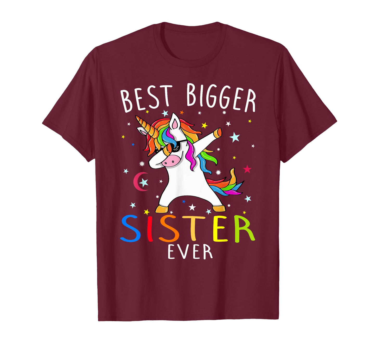Best Bigger Sister Ever Unicorn T-Shirt