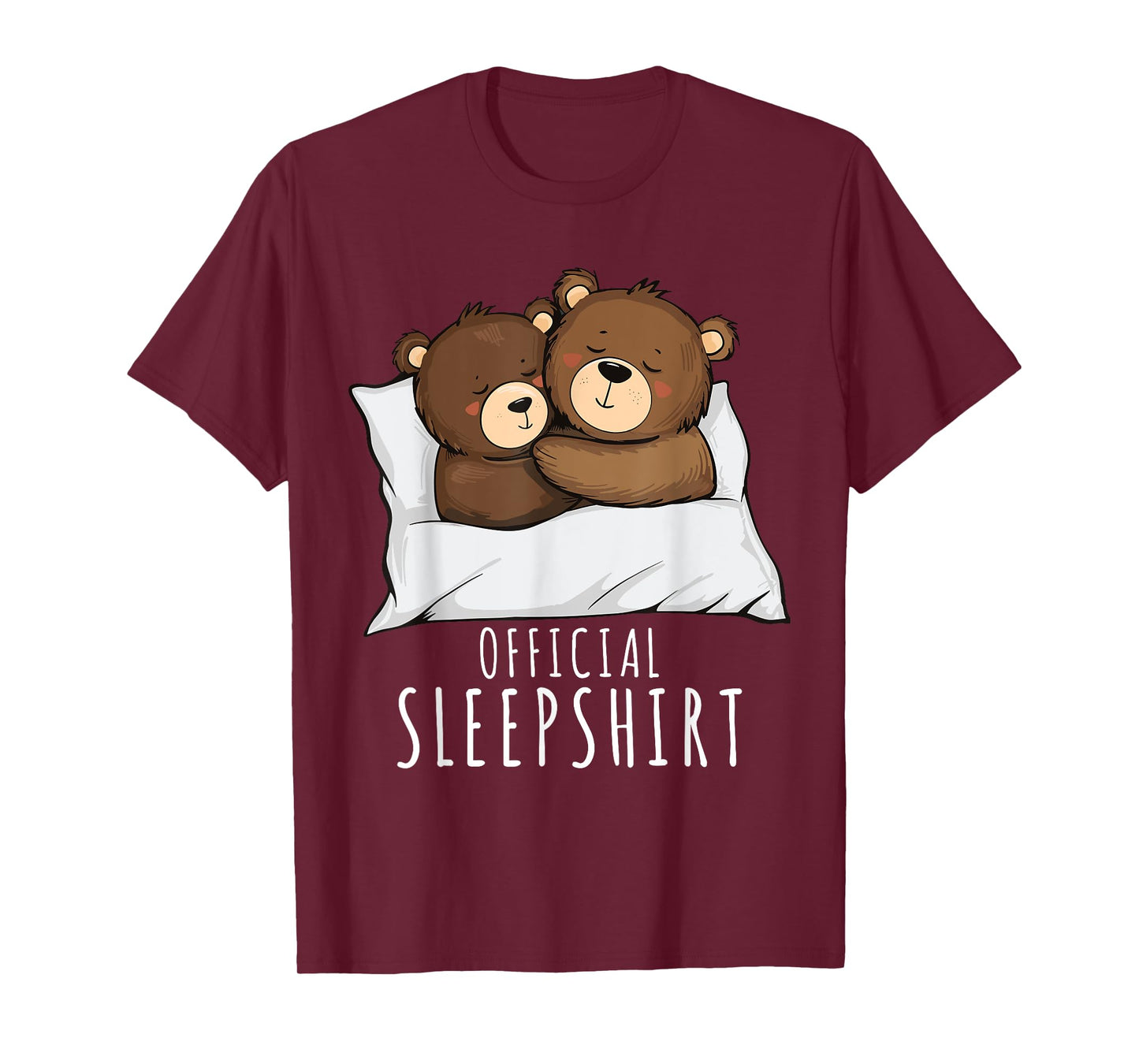 Couples Bear Pajama Official Sleepshirt Bears T-Shirt