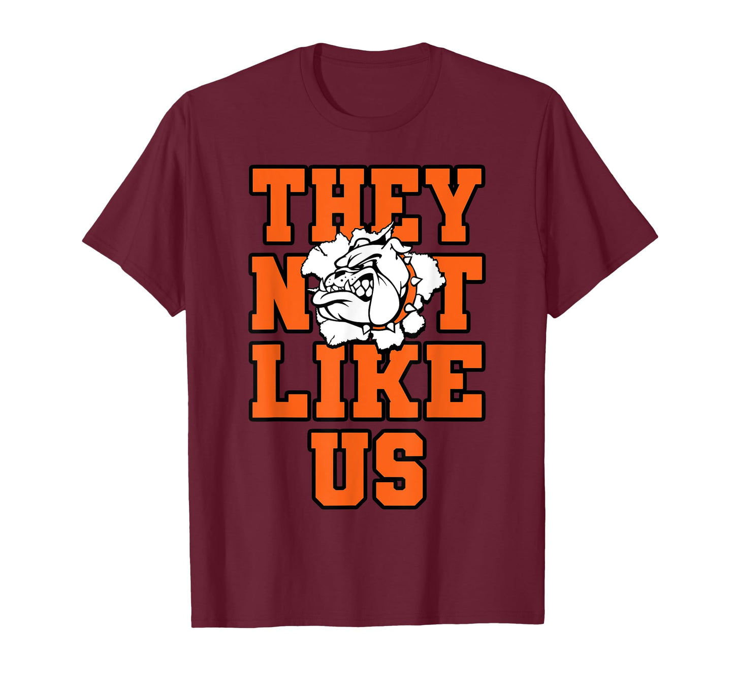 Not Like Bulldog Back to School Spirit O T-Shirt