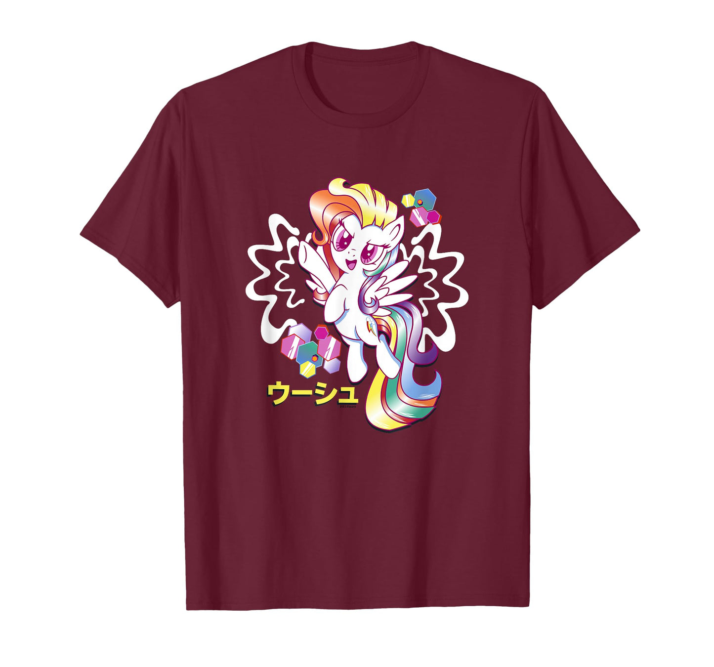 My Little Pony: Friendship Is Magic Rainbow Dash Kanji Logo T-Shirt