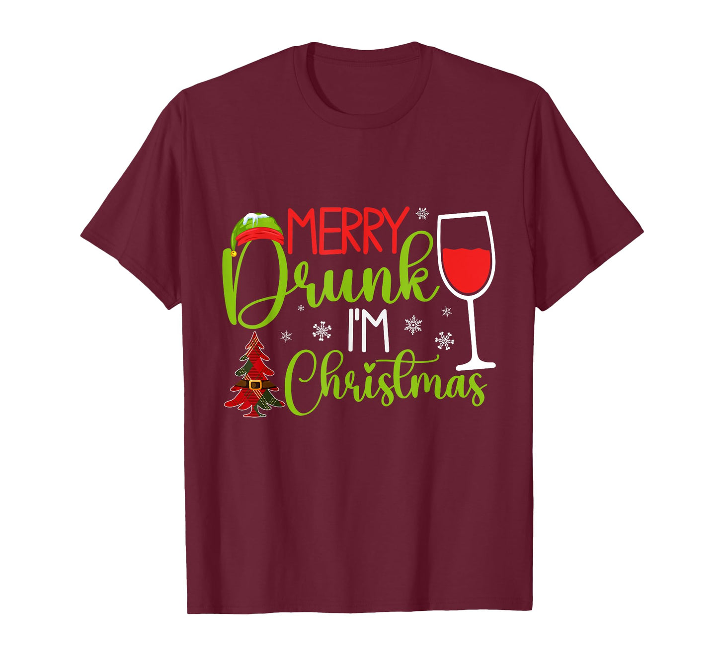 Merry Drunk I'm Christmas T-Shirt