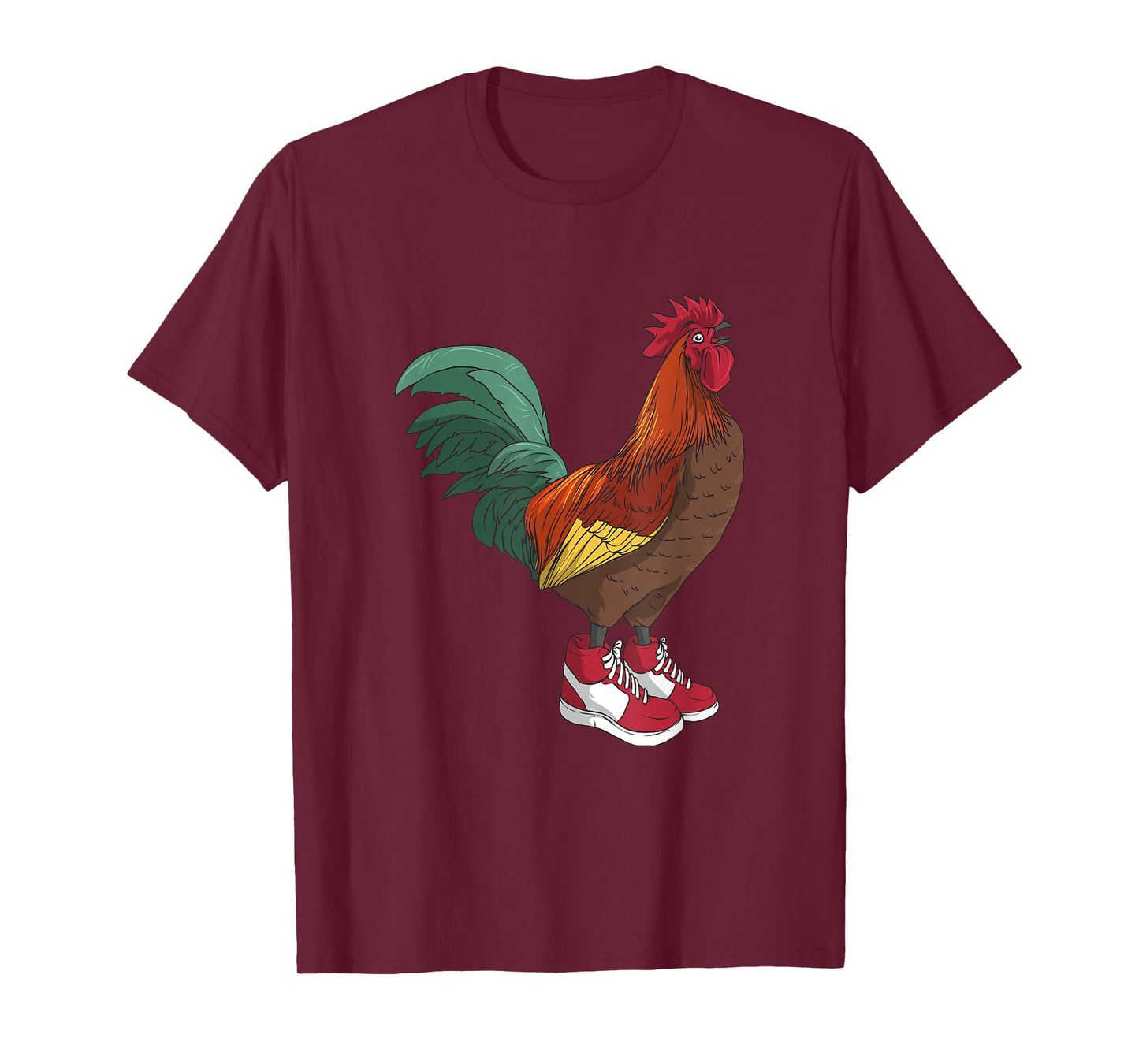Chicken Wearing Sneakers Dank Meme T-Shirt