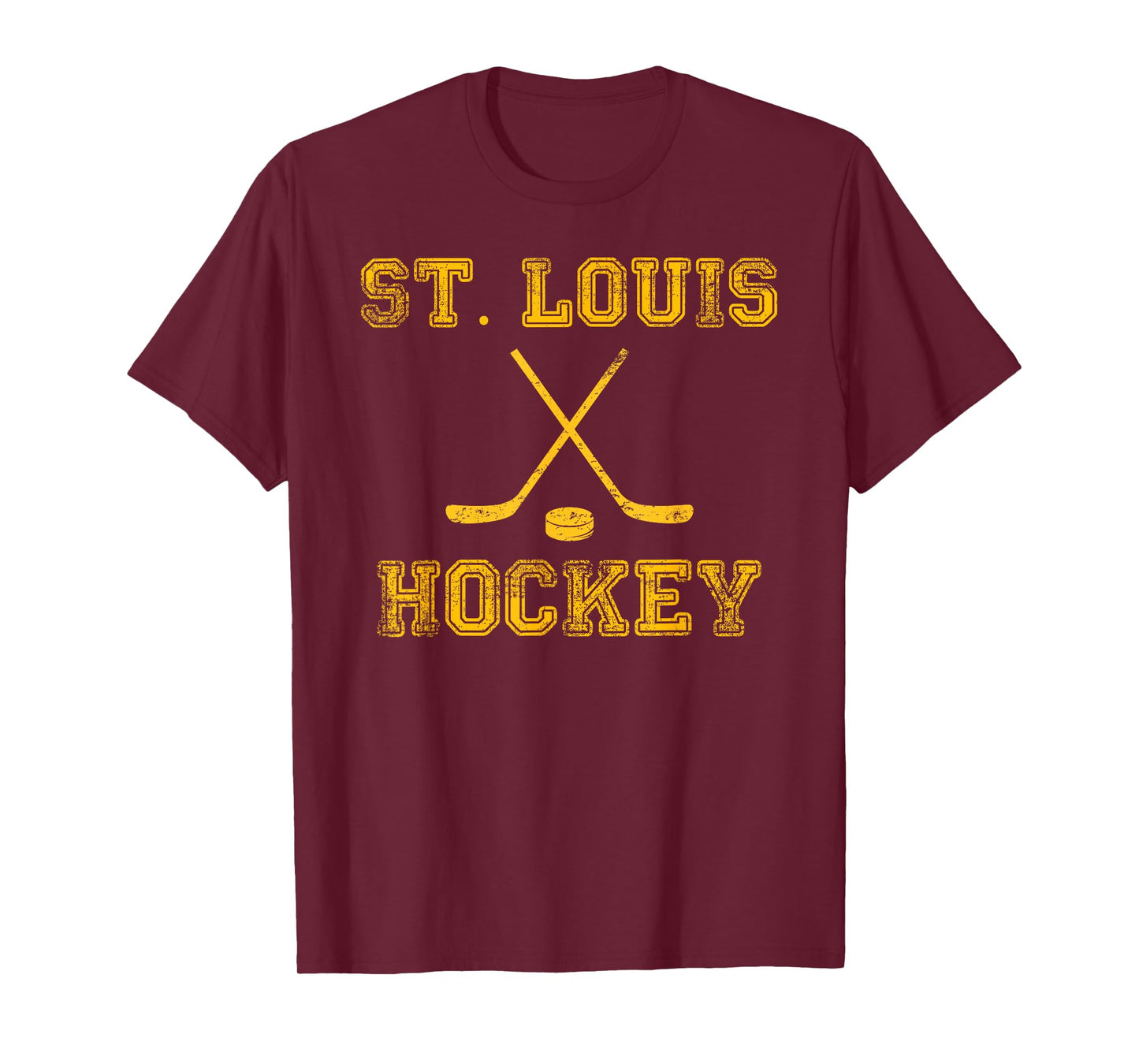 St. Louis Ice Hockey Sticks State Outile STL Tee T-Shirt