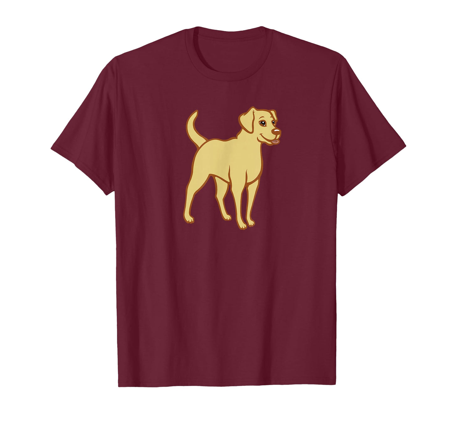 Yellow Lab Labrador Retriever Cute Dog Old Yeller Mastador Men Women Kids T-Shirt