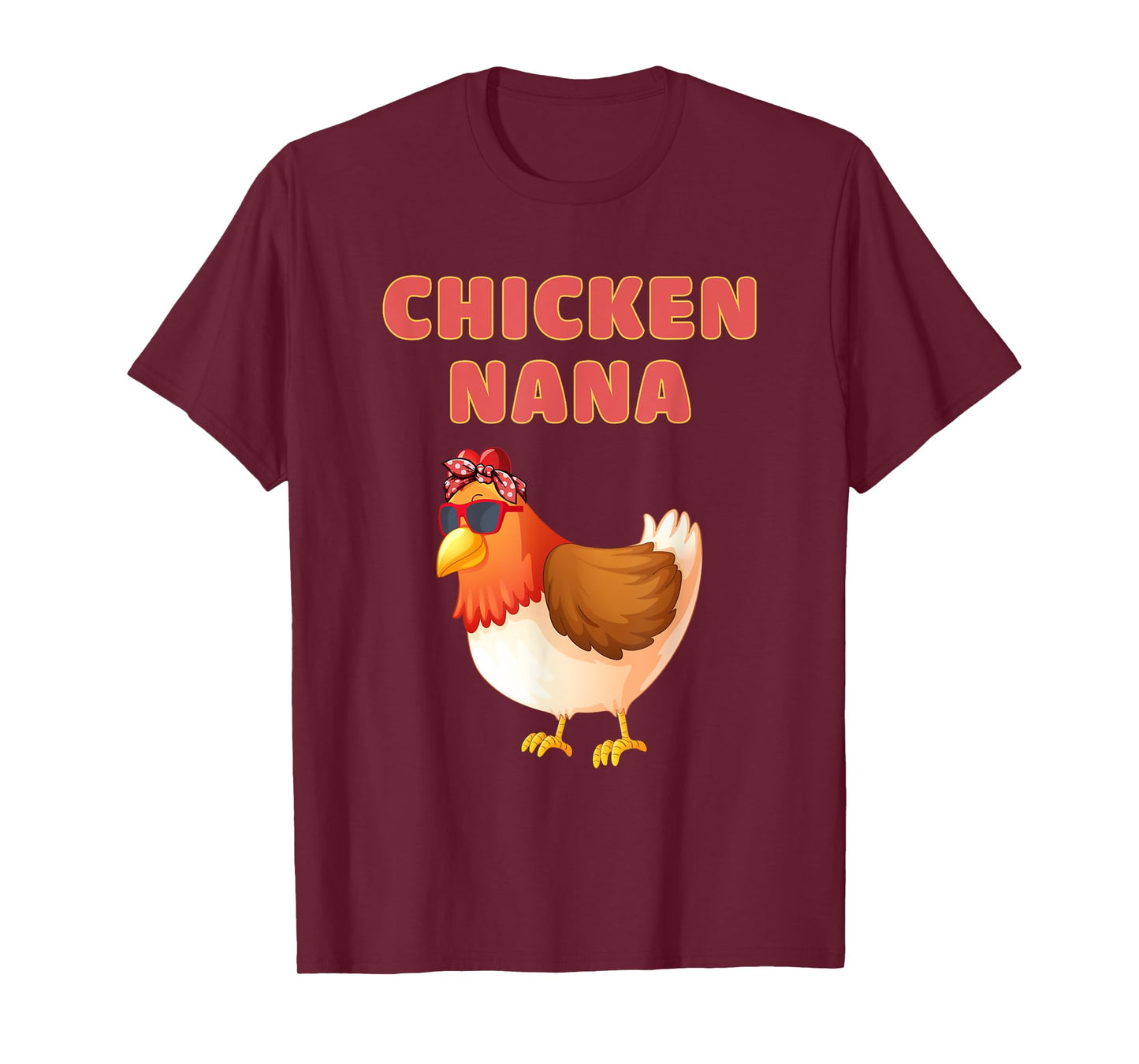Chicken Nana Funny Chicken Grandma T-Shirt
