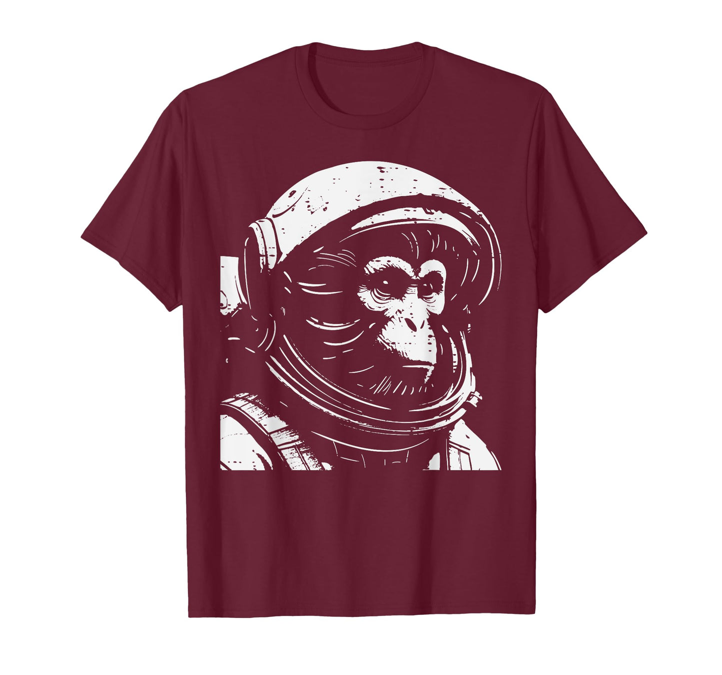 Monkey Astronaut Space Galaxy Ape Animal Men Women Boys Kids T-Shirt
