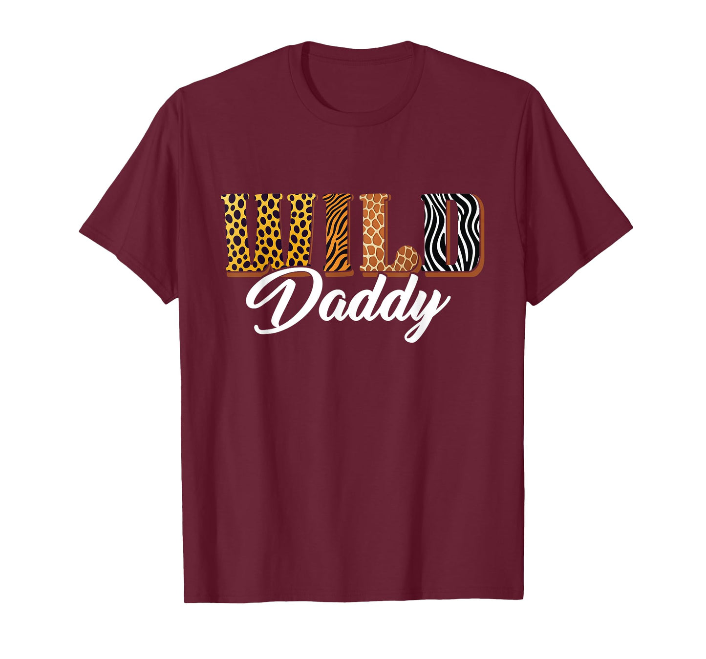 Wild Daddy Zoo Safari Jungle Animal Birthday Matching Family T-Shirt