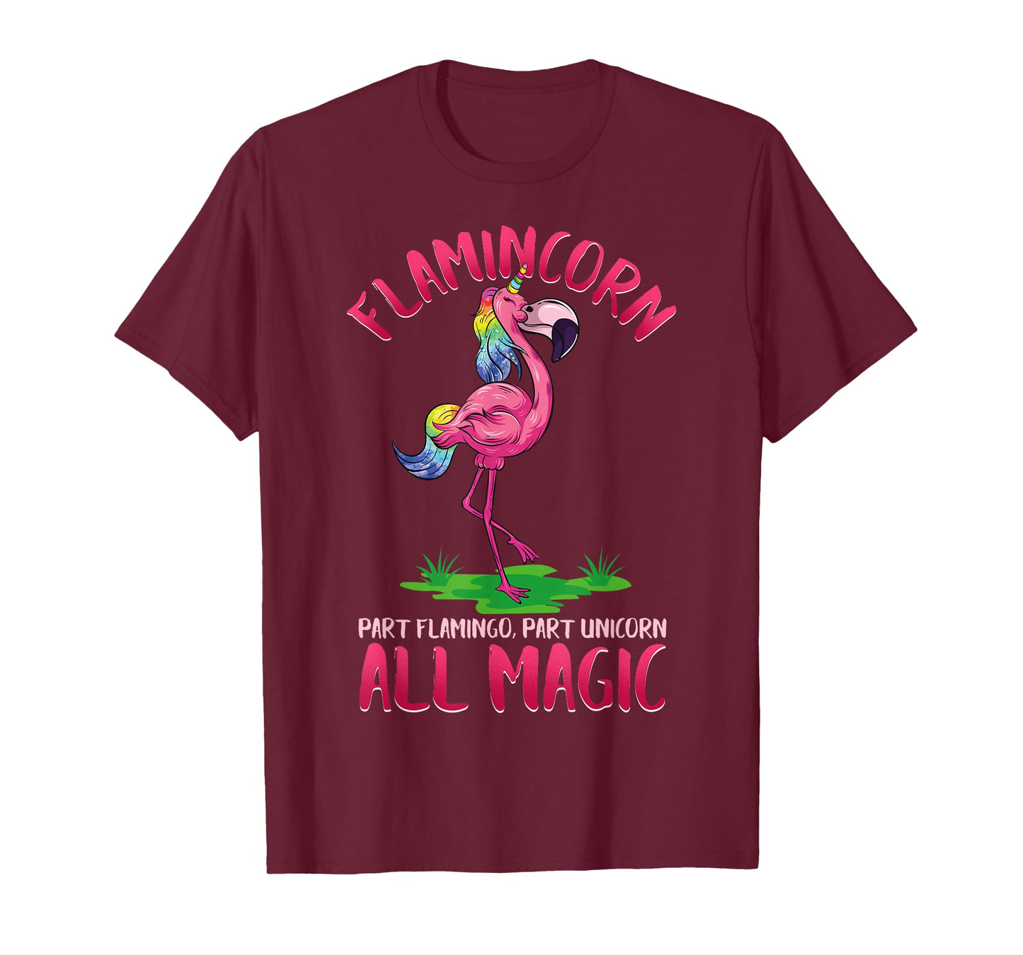 Flamincorn Flamingo & Unicorn T-Shirt