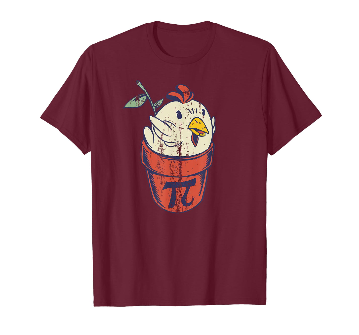 Chicken Pot PI Day Men Women Kids Math funny teacher T-Shirt