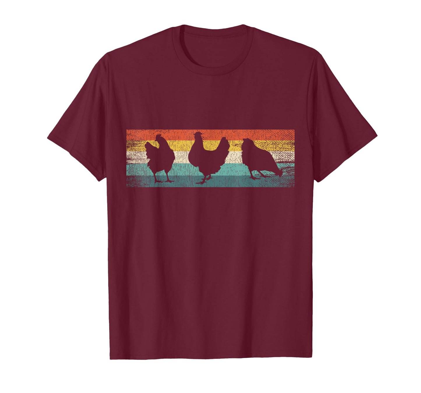 Vintage 70s 80s Retro Poultry Farmer Chicken T-Shirt