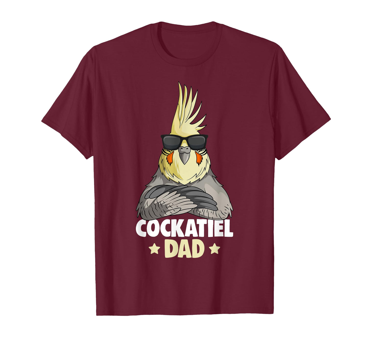 Cockatiel Dad Bird T-Shirt