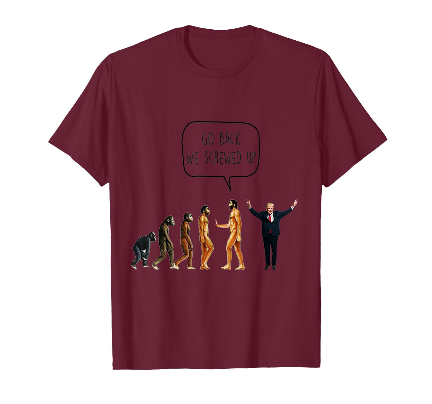Go back We screwed up T-Shirt