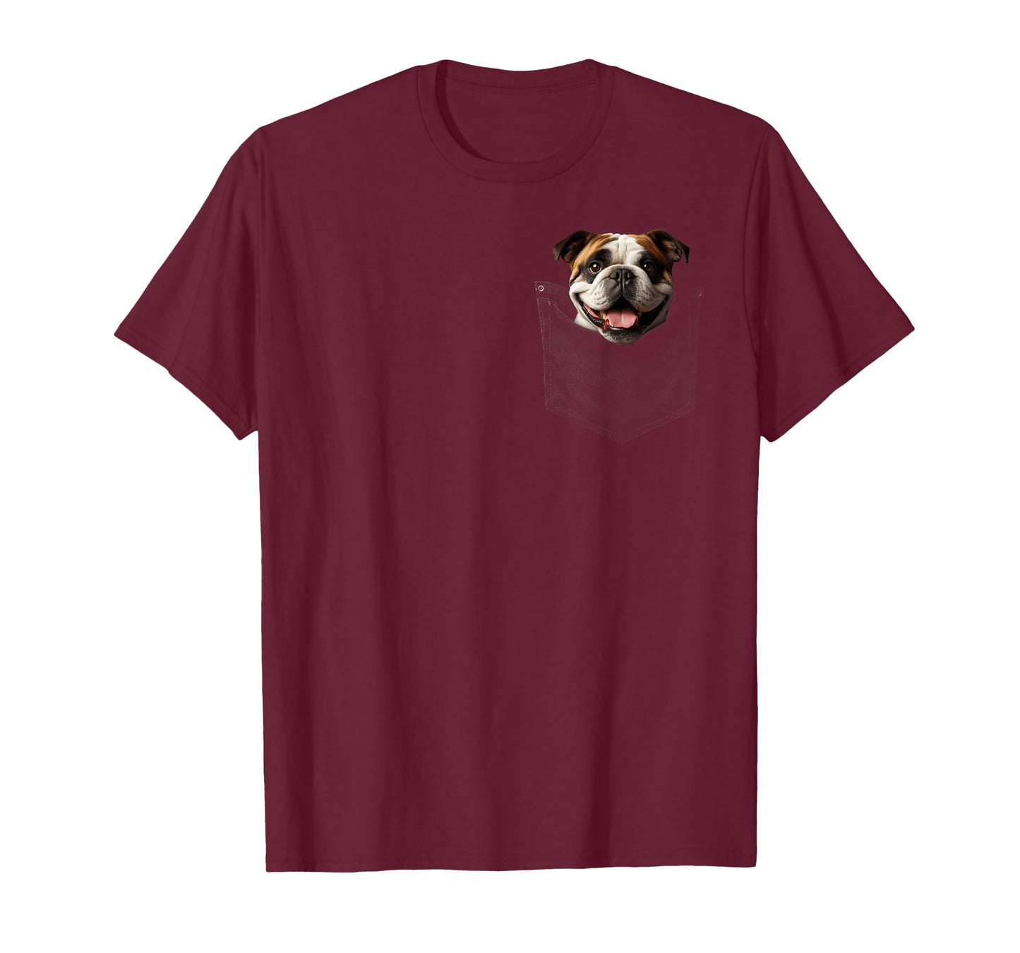 Pocket Bulldog Cute Dog Lover Owner Gift T-Shirt