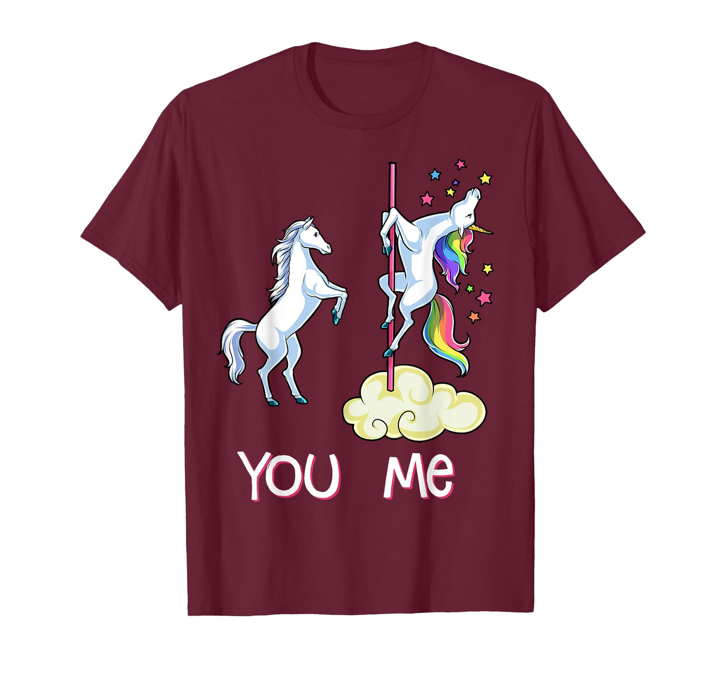 Unicorn You vs Me Shirt Funny Unicorns Rainbow T-shirt Gifts T-Shirt