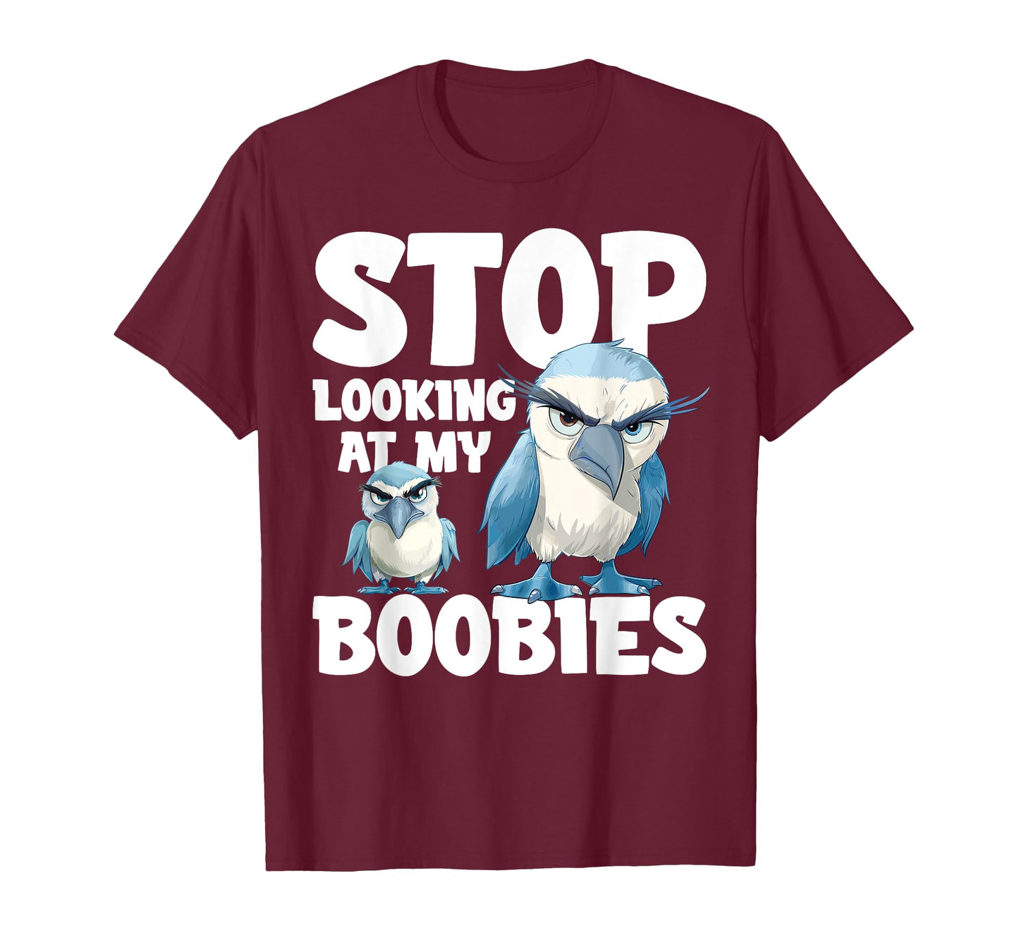 Blue Footed Booby Seabird Galapagos Islands Blue Foot Boobie T-Shirt