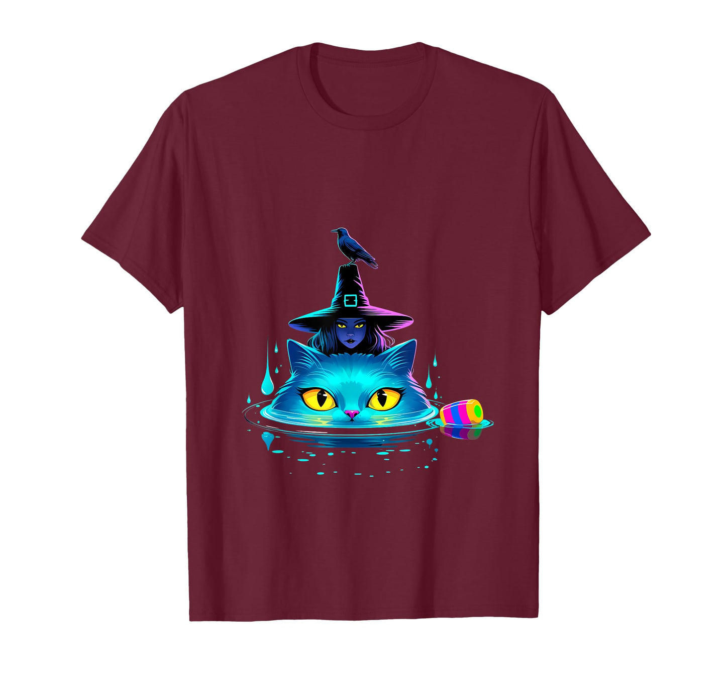 Cute Derpy Tiger and Bird Japanese Art T-Shirt