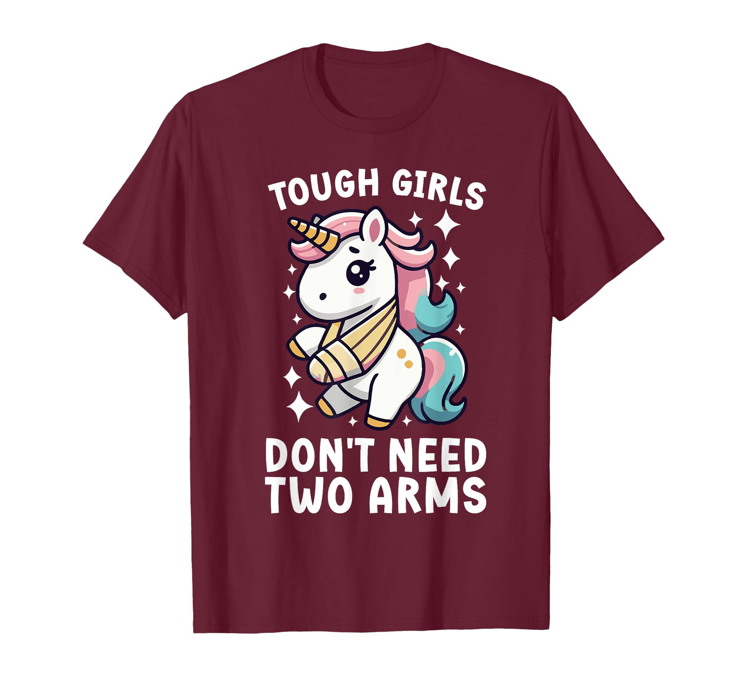 Broken Arm Recovery Unicorn Broken Arm Survivor T-Shirt