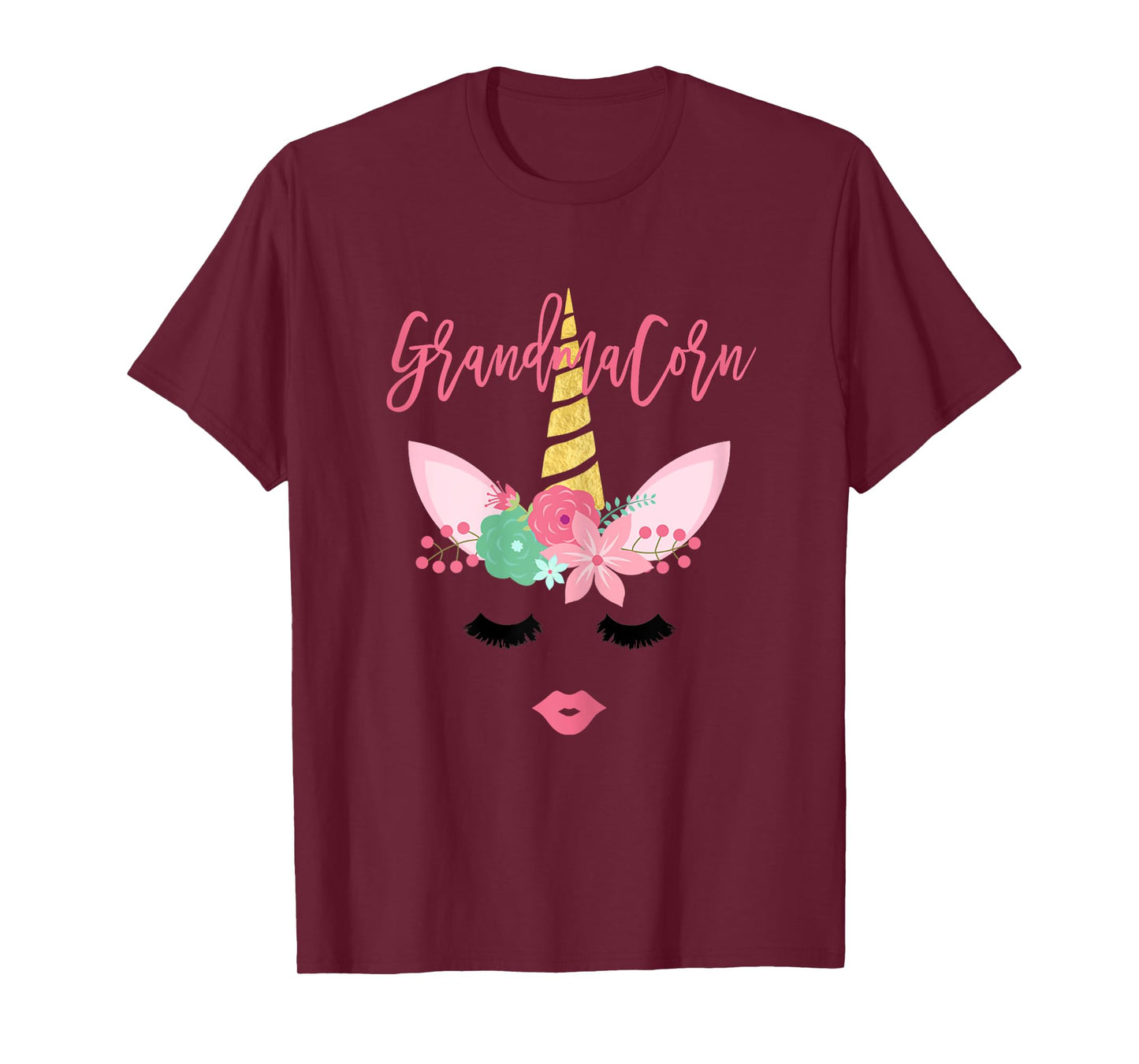 Grandmacorn Unicorn Grandma T-Shirt