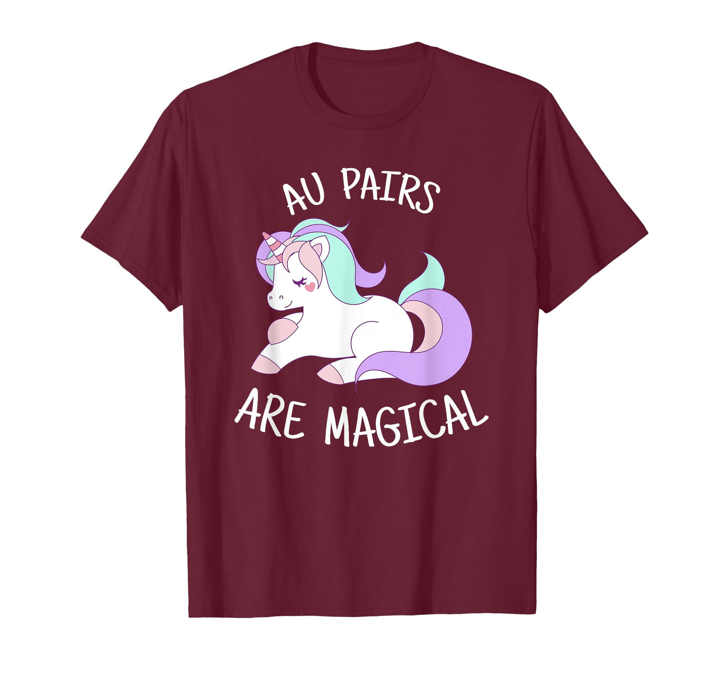 Unicorn Au Pair Gift, Au Pair T-Shirt