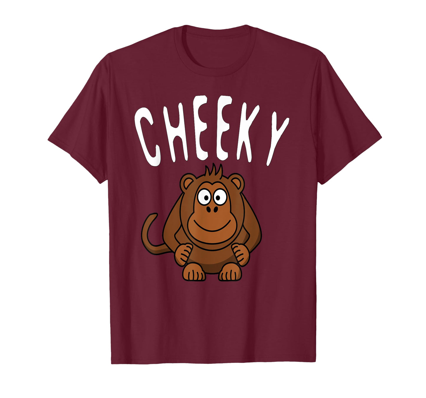 Cheeky Monkey tShirt Arctic Gas Cute Boys Girls Funny Tops T-Shirt