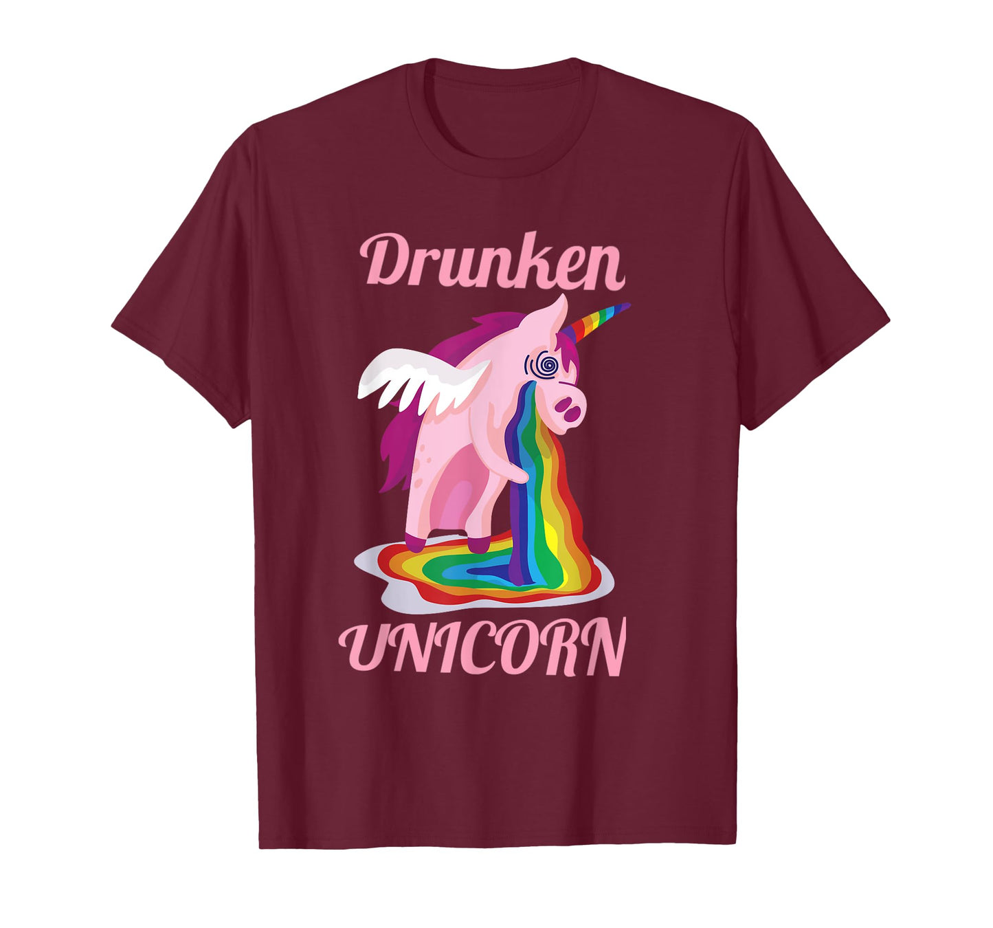 Drunken Unicorn Adult Gift T-Shirt T-Shirt