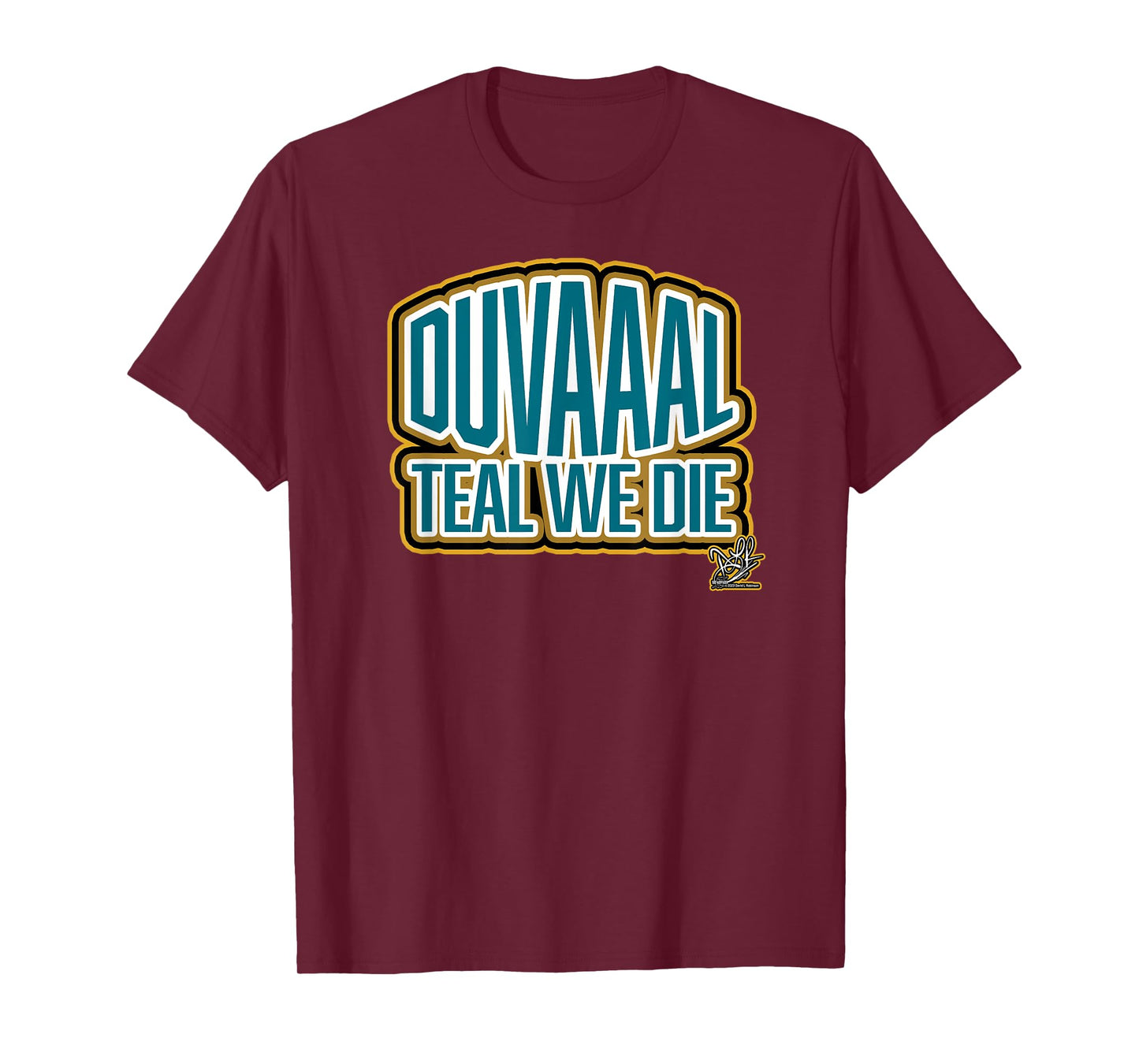 DLR The Brand - DUVAAAL Teal We T-Shirt