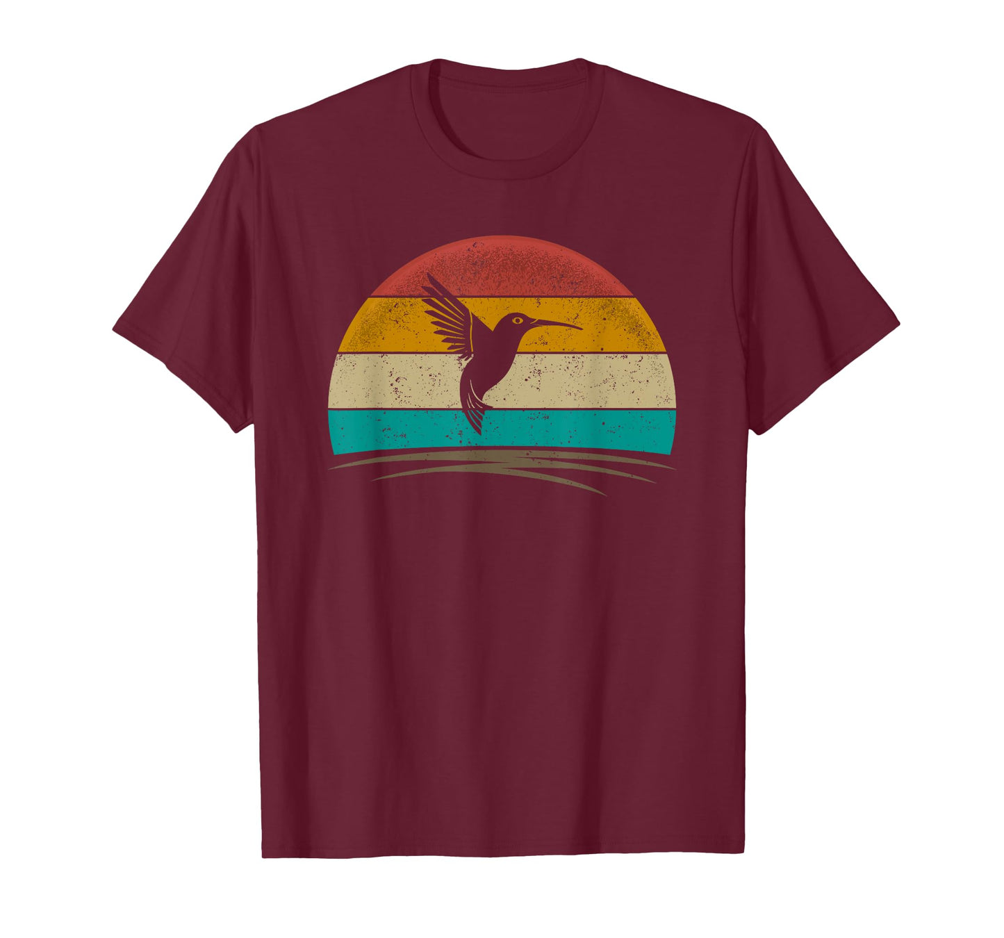 Retro Hummingbird Shirt Bird Watching Bird Hummingbird Lover T-Shirt