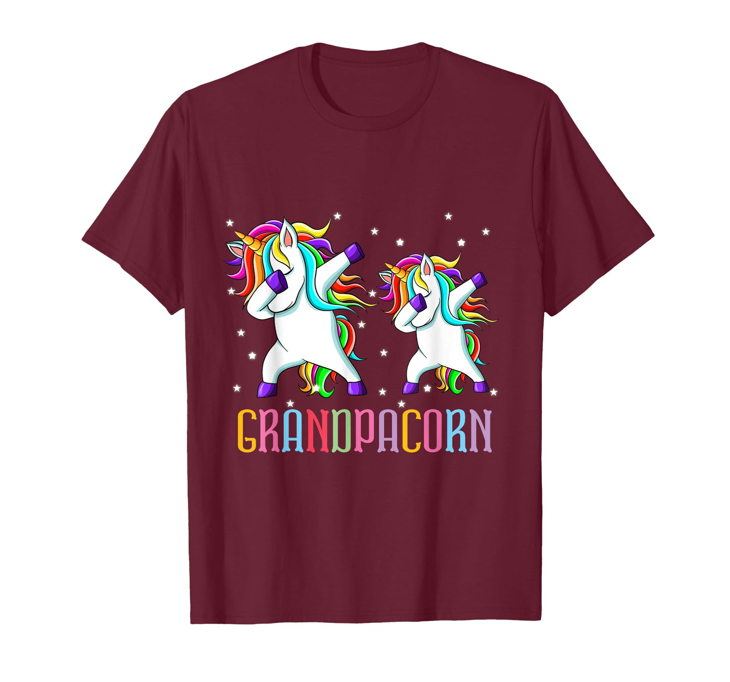 Funny Unicorn Grandpa Fathers Day 2022 Grandpacorn T-Shirt