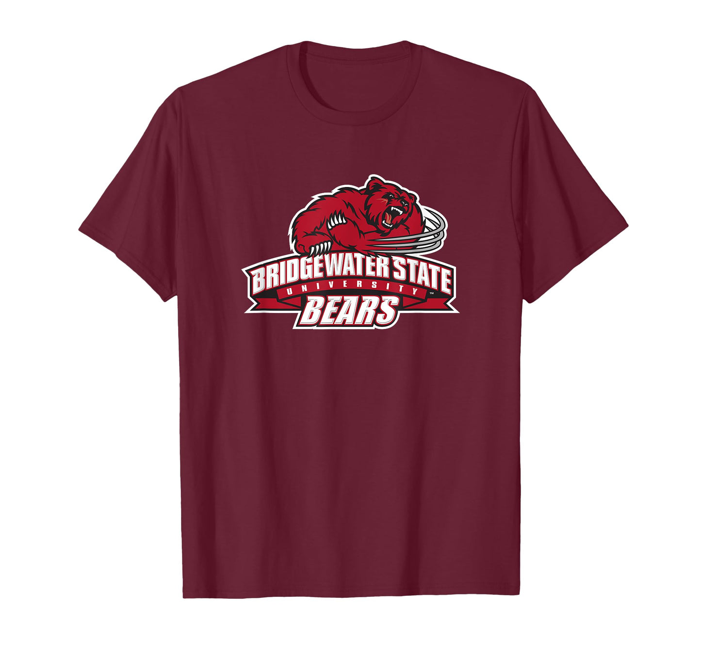 Bridgewater State University BSU Bears Primary Logo T-Shirt