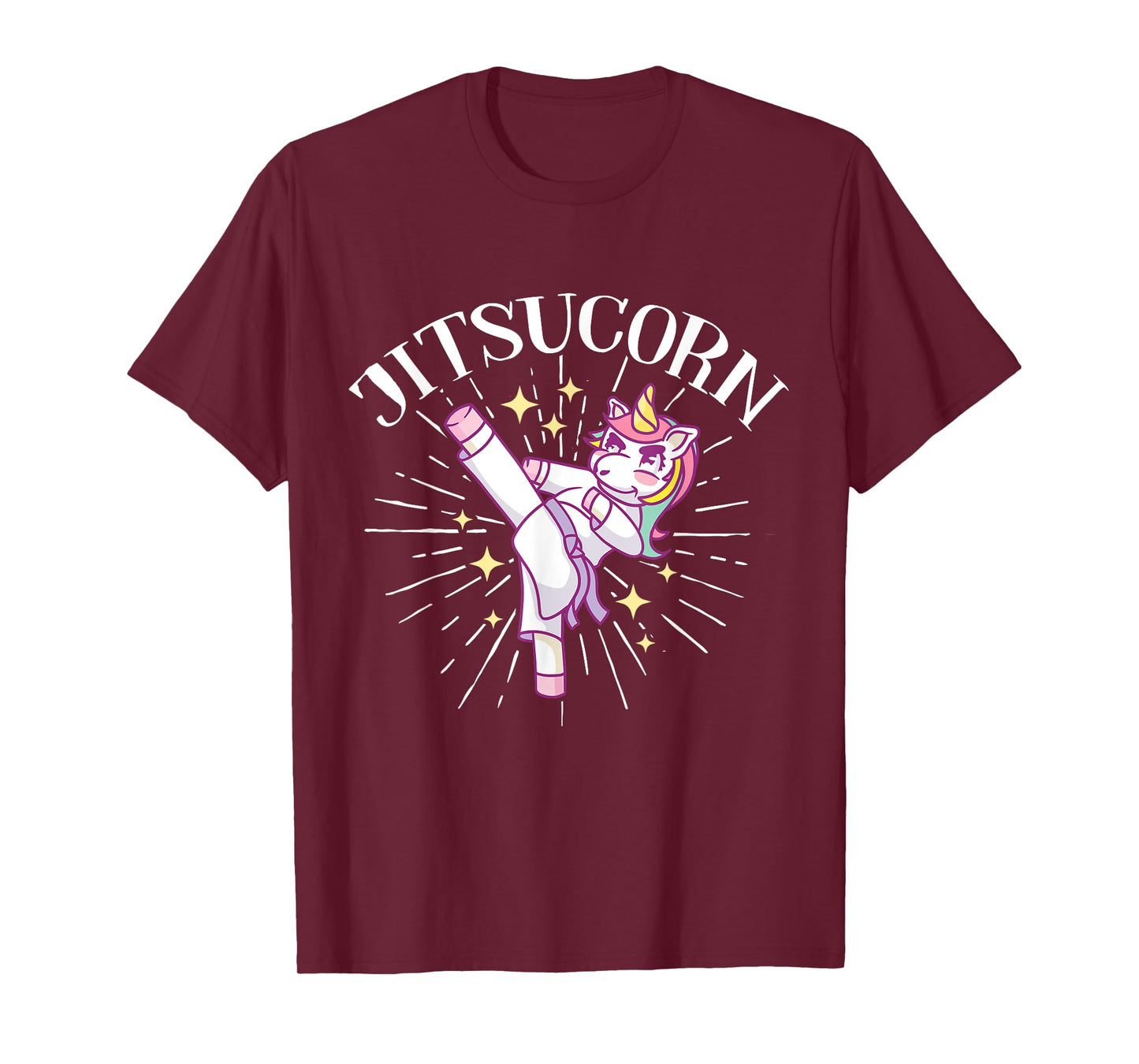 Brazilian Jiu Jitsu MMA Bjj Hugger Unicorn Jitsucorn T-Shirt