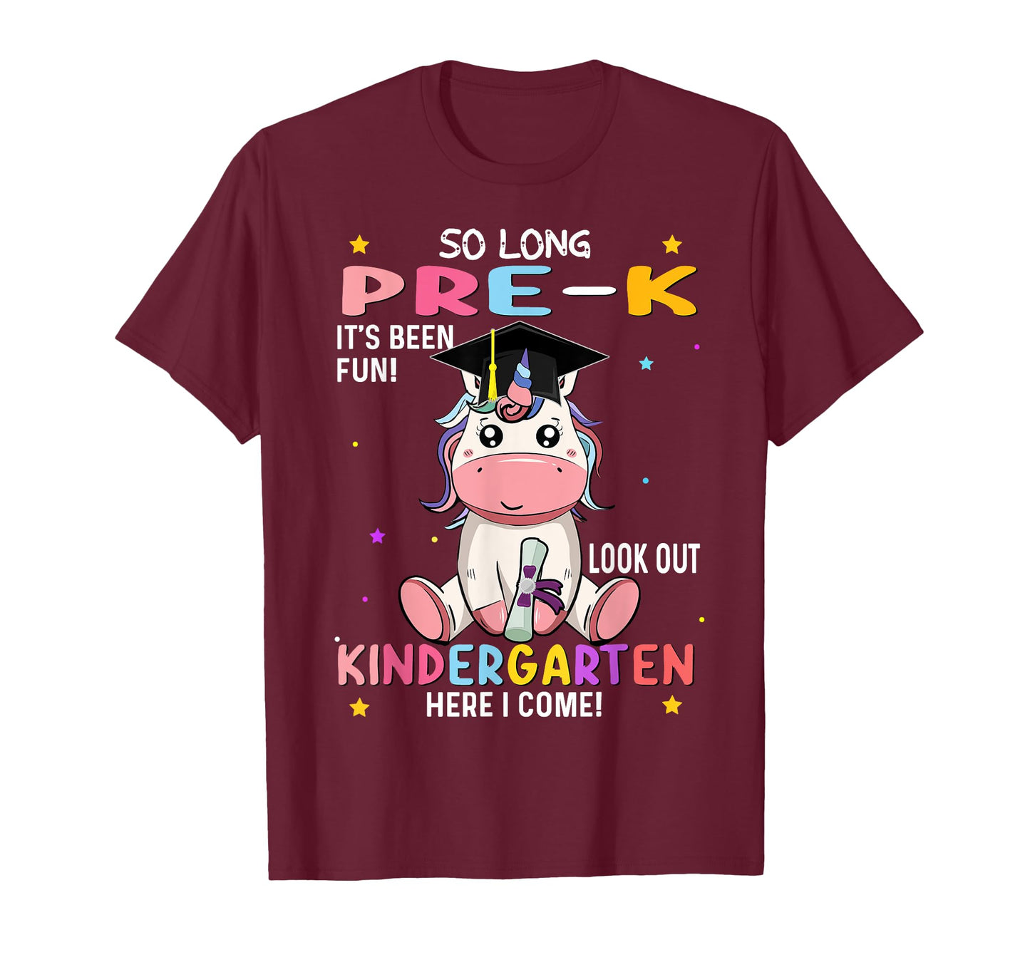 So Long pre k graduation 2025 look out Kindergarten girls T-Shirt