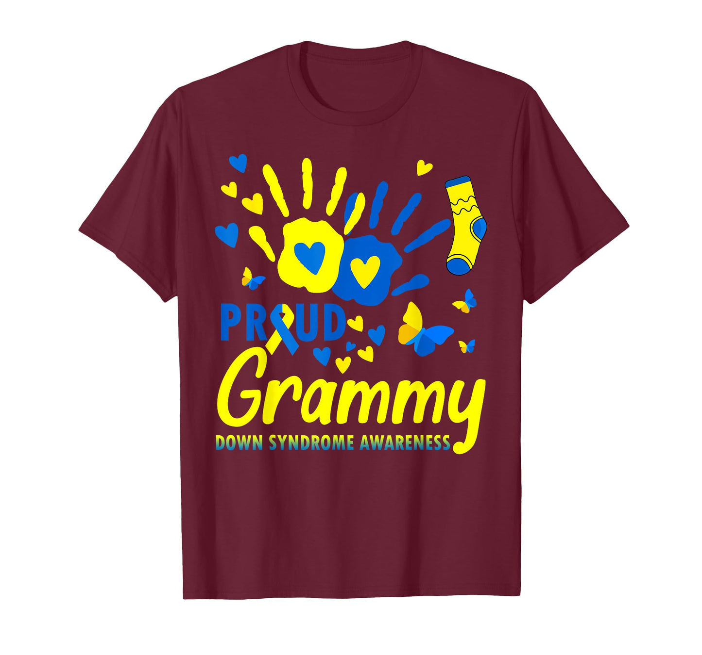 Proud Grammy World Down Syndrome Awareness Day Matching T-Shirt