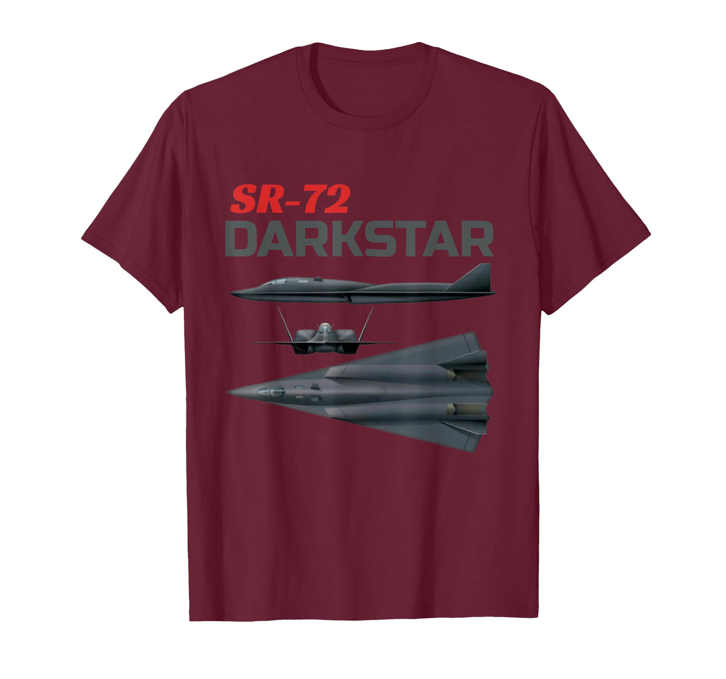 Fun American Military Aviation SR-72 Blackbird II In Action. T-Shirt