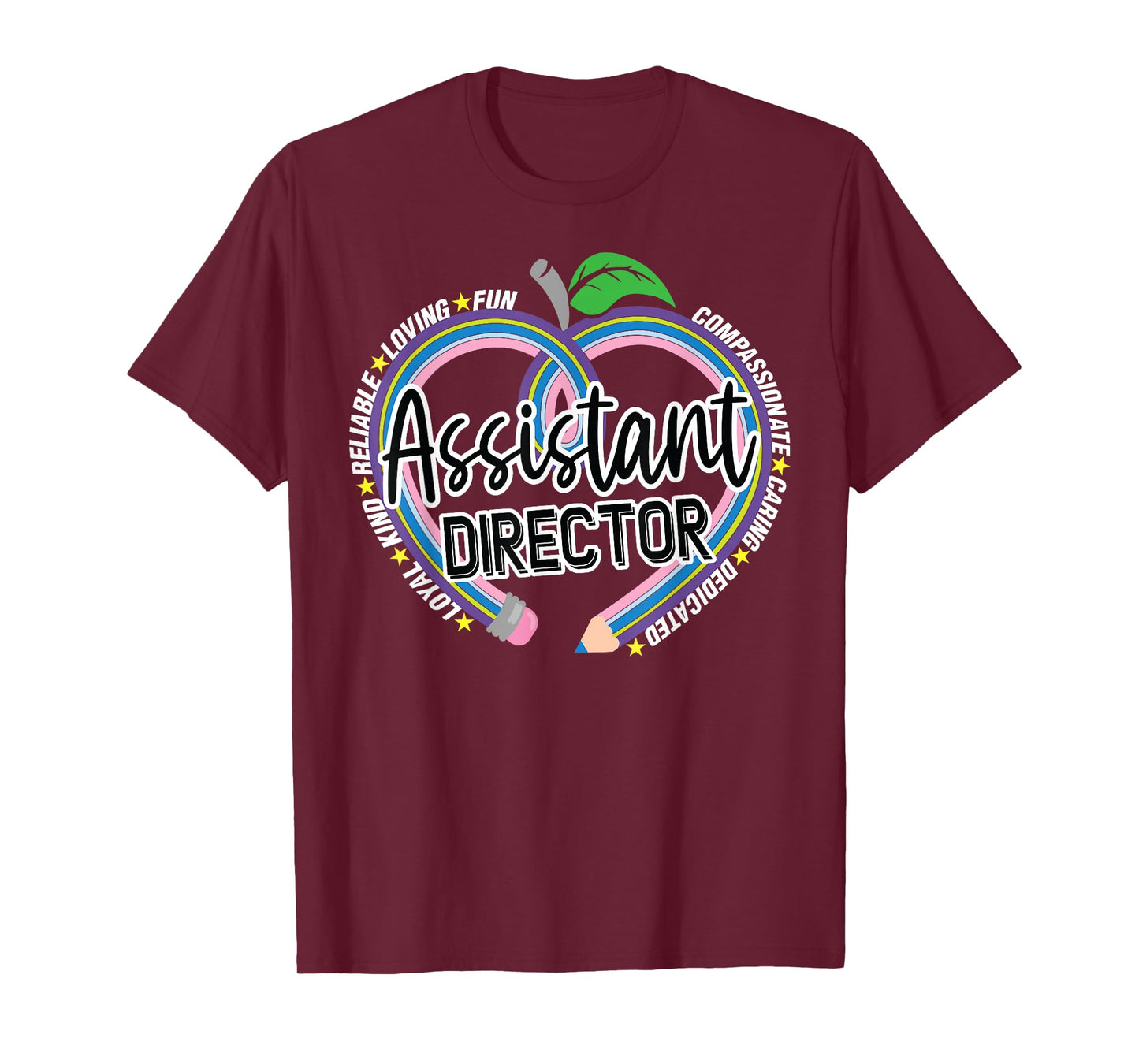 Wild About School Team of Educator Counselors Crew Assistant Director Childcare Back To Preschool Group Daycare T-Shirt