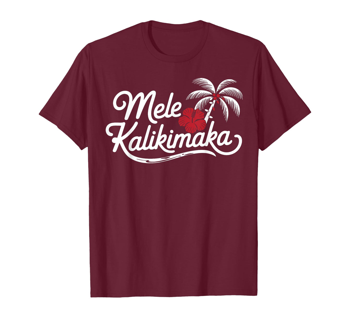 Mele Kalikimaka Tropical Christmas Hawaiian Xmas T-Shirt
