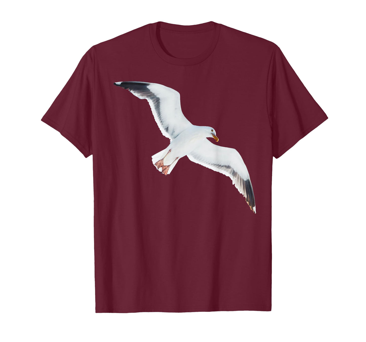 Flying Seagull Shirt Seagull Lover T Shirt Bird Watching Tee T-Shirt