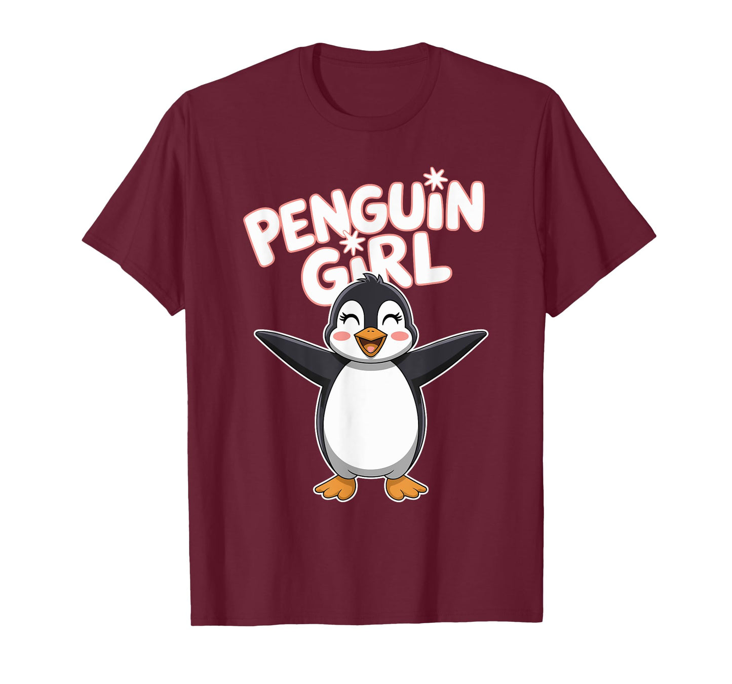 Penguin Girl | Womens Penguin Apparel | Kids Girls Penguin T-Shirt