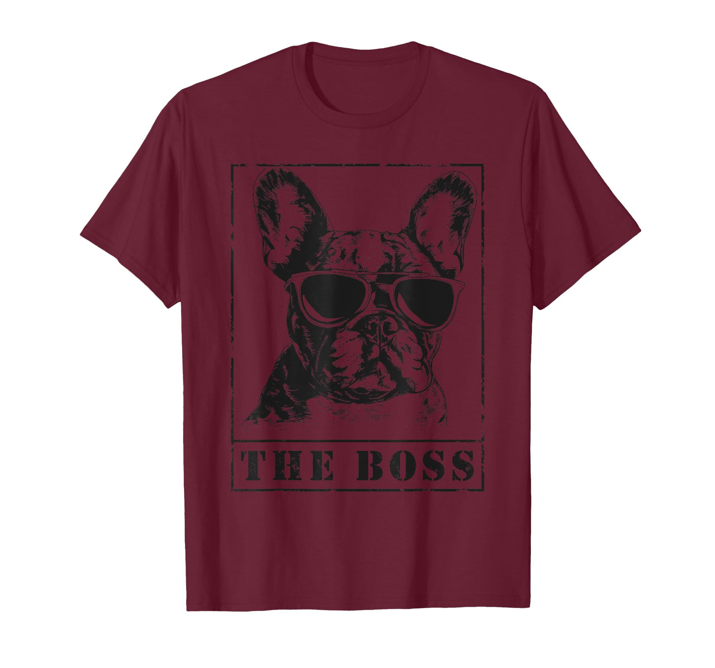 The Funny Frenchton Boss Mom Dad Dog Lover T-Shirt for Men Women Girls Kids