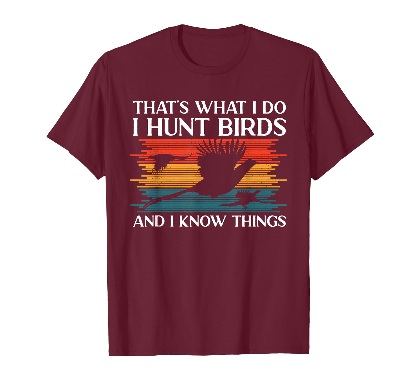 Pheasant Hunting Retro Vintage Upland Bird Hunting T-Shirt
