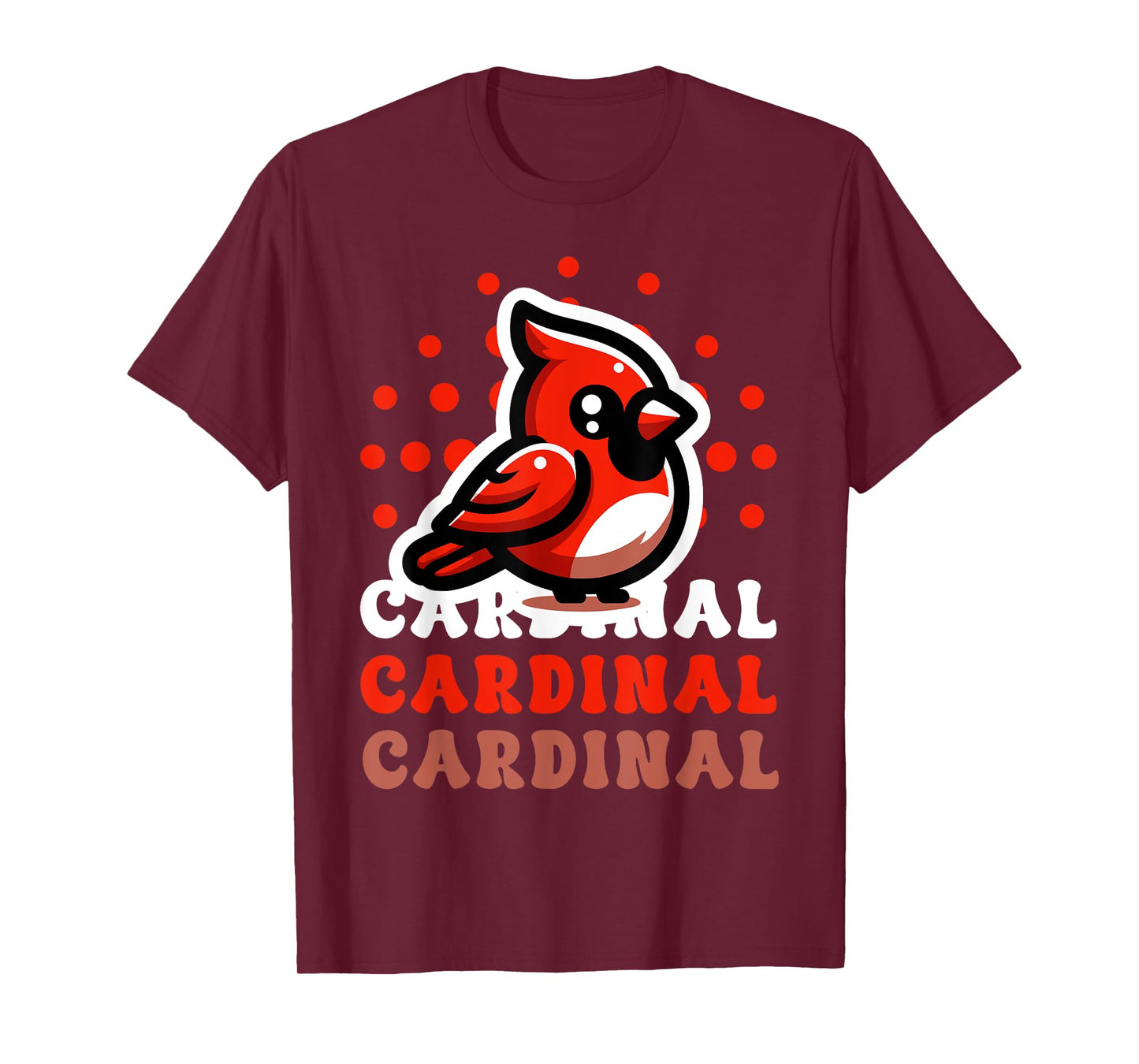 Red Cardinal Bird T-Shirt