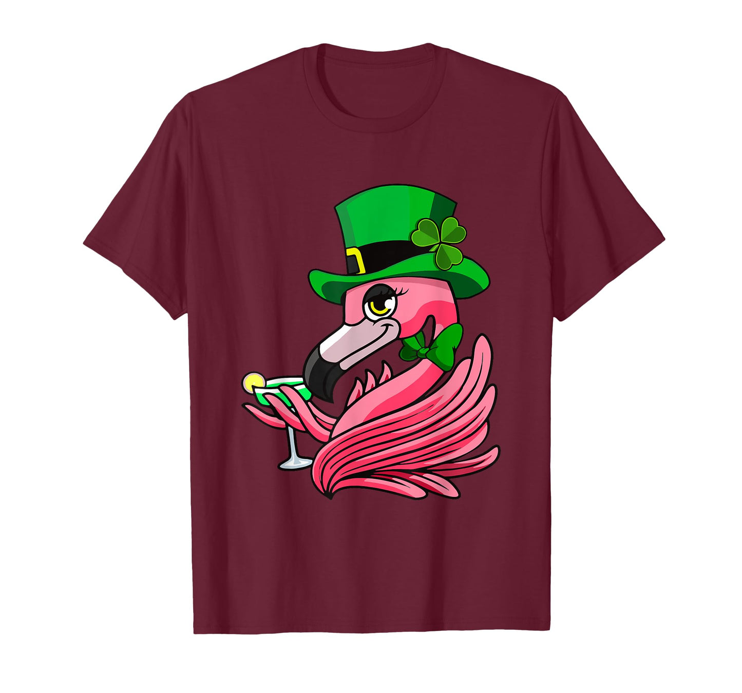 Irish Flamingo leprechaun Funny St Patrick's Day T-Shirt