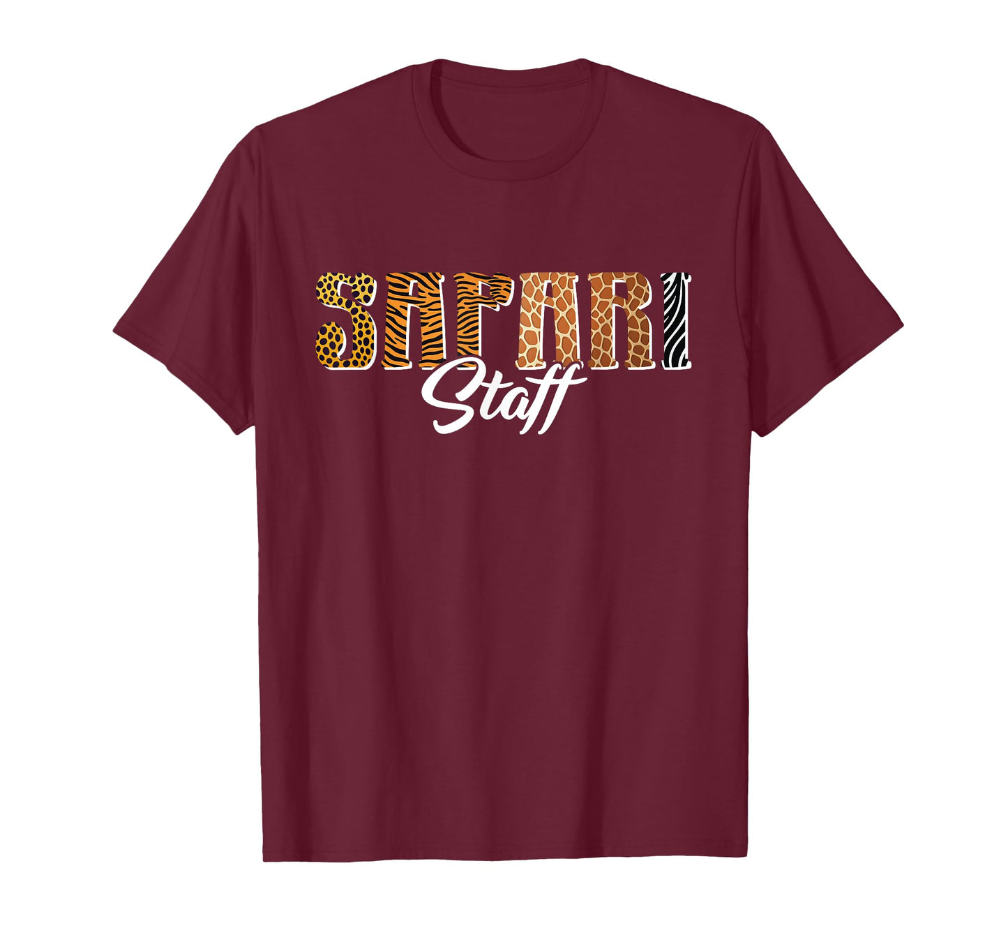 Safari Staff Wild Zoo Jungle Animal Birthday Matching Family T-Shirt