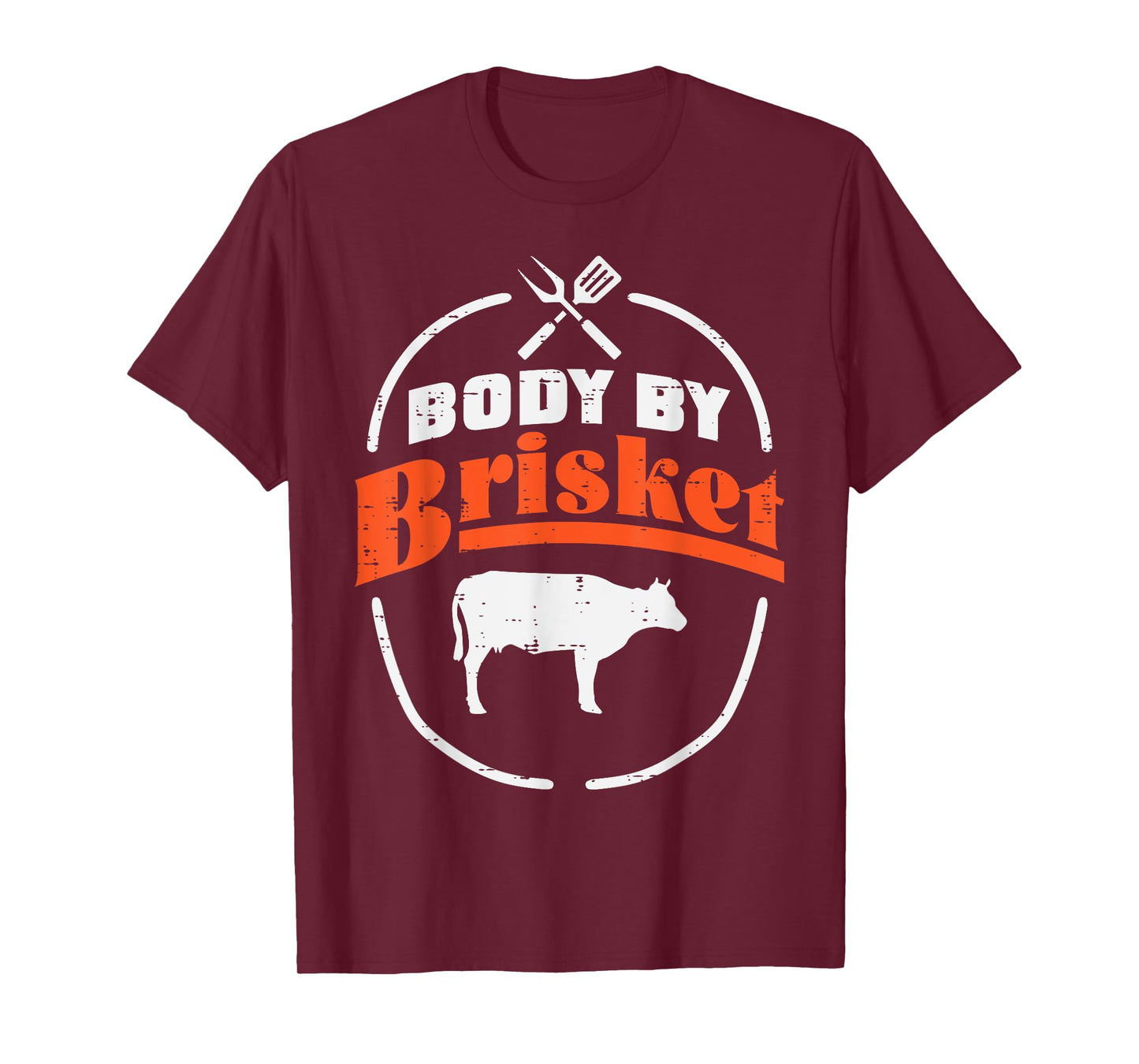 Body By Brisket Funny Bbq Barbecue Meat Grill Men Women Kids T-Shirt