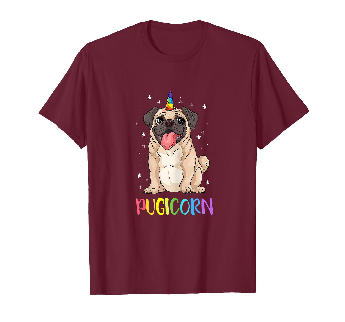 Girl Pugicorn funny pug Lover unicorn Pug Owner T-Shirt
